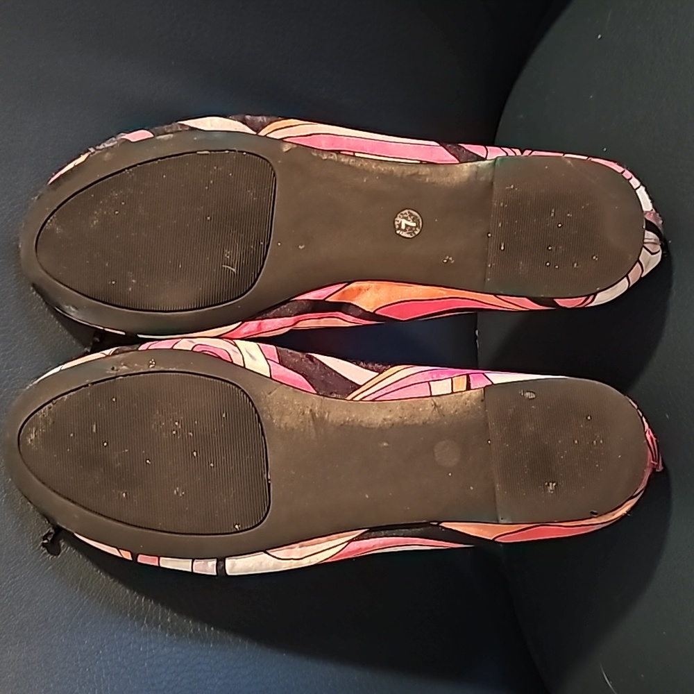 CHICOS ballet flats Groovy Silky sz 7 - Picture 6 of 6